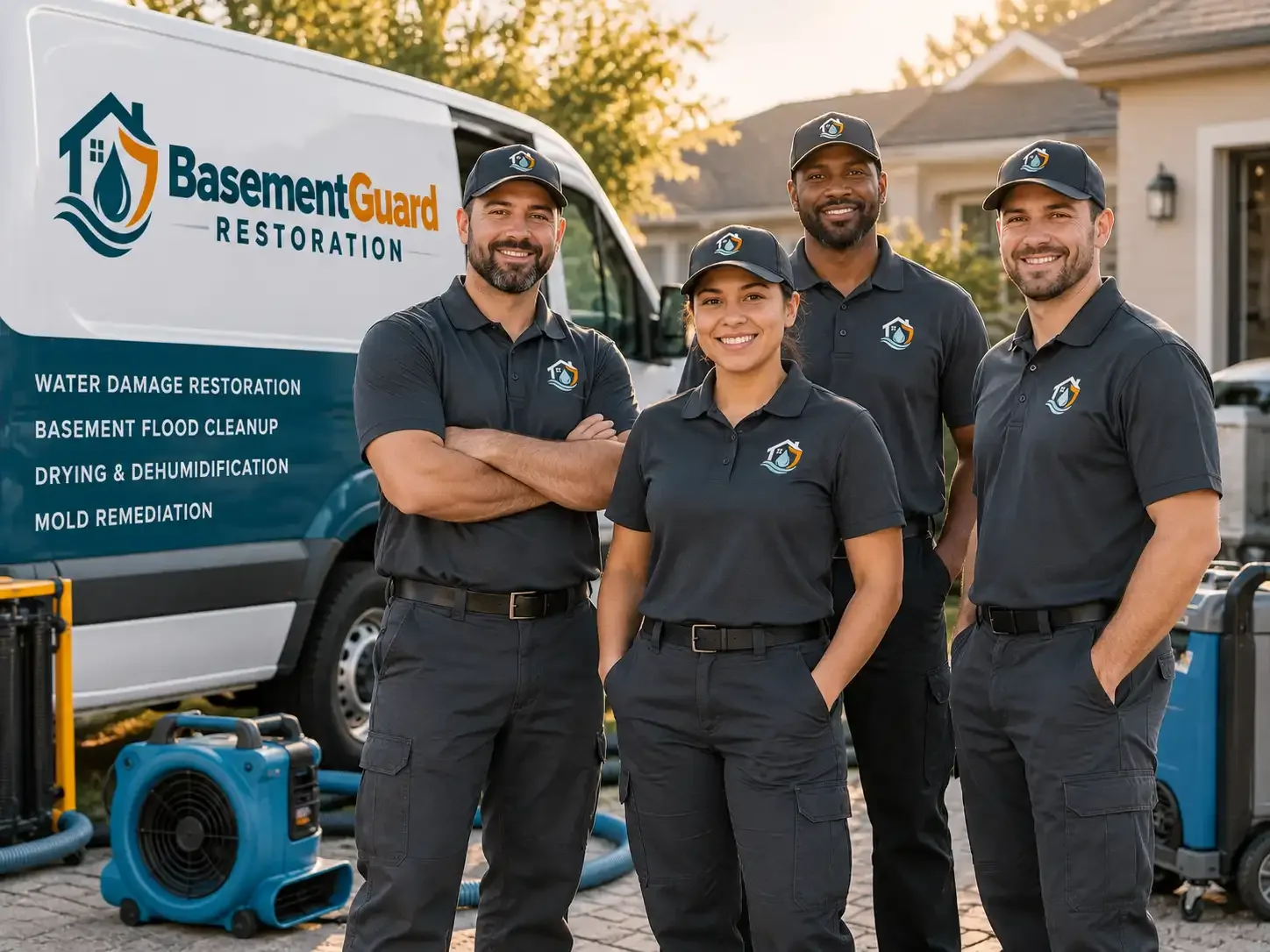 Basement Water Damage Restoration company in Riverdale, MI